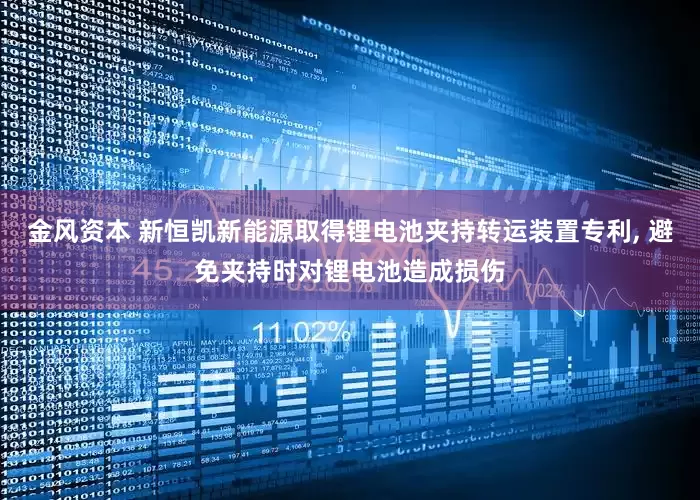 金风资本 新恒凯新能源取得锂电池夹持转运装置专利, 避免夹持时对锂电池造成损伤